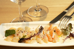 海鮮カルパッチョ3種盛り