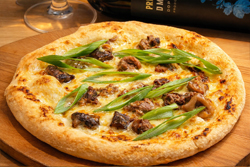 牛筋と九条ねぎ